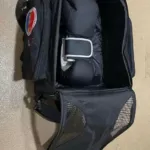Photo 5: Shoe compartment of the ventilated kit bag